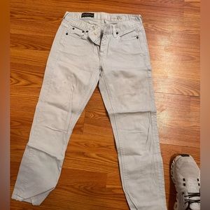 J.Crew Cropped Matchstick size 26 in blueish/gray